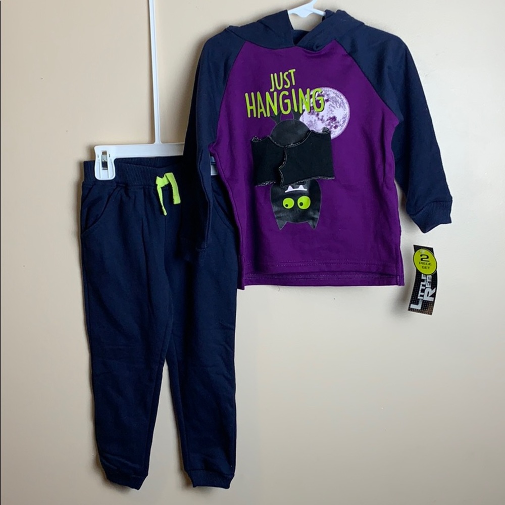 Boys 12m Halloween sweatshirt & Sweatpants